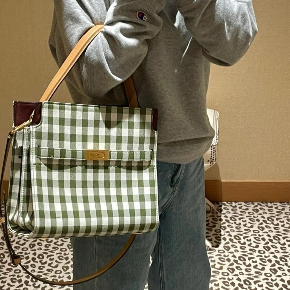 Tory Burch LEE RADZIWILL SMALL DOUBLE BAG